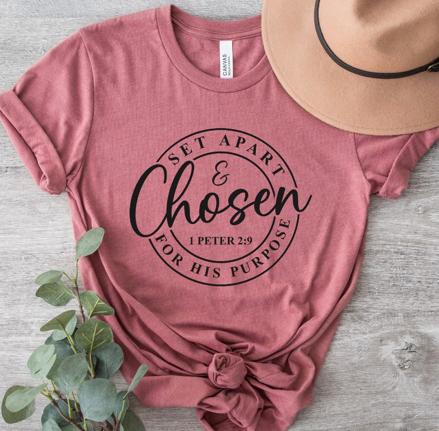 Set Apart & Chosen Tee
